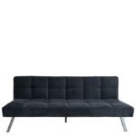 Βρες το Καναπές Κρεβάτι ArteLibre ELVORE Μαύρο Ύφασμα/Ξύλο 190x83x74cm σε μοναδική τιμή στο clickforshop.gr