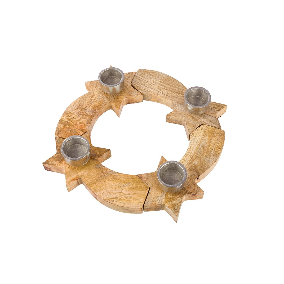 Κηροπήγιο Σετ Στρογγυλό 'Sternschnuppen' Ξύλο Εκρού 6x37cm Βρες το Κηροπήγιο Σετ Στρογγυλό 'Sternschnuppen' Ξύλο Εκρού 6x37cm σε μοναδική τιμή στο clickforshop.gr