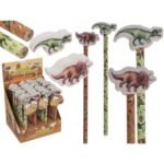 Βρες το Μολύβι Δεινόσαυροι Με Γόμα Δεινόσαυρο 18.5cm Σε 2 Χρώματα σε μοναδική τιμή στο clickforshop.gr