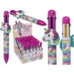 Βρες το Στυλό Μονόκερως Με 6 Χρωματιστές Μύτες Πολύχρωμο Πλαστικό 14cm σε μοναδική τιμή στο clickforshop.gr