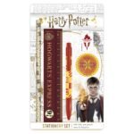 Σετ Γραφικής Ύλης Harry Potter Με Χάρακα Στυλό Μολύβι Γόμα Και Ξύστρα - Image 2