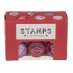 Σφραγίδες Φιλιά Και Καρδιές 2.5cm Σετ 6Τμχ - Image 2