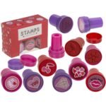 Βρες το Σφραγίδες Φιλιά Και Καρδιές 2.5cm Σετ 6Τμχ σε μοναδική τιμή στο clickforshop.gr