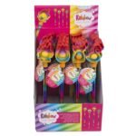 Στυλό Ουράνιο Τόξο Με Παιχνίδι Fidget Πολύχρωμο Πλαστικό/Σιλικόνη 22cm Σε 4 Σχέδια - Image 2