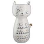 Βάζο ArteLibre Γάτα Που Κοιμάται Λευκό Κεραμικό 9.5x8.5x18.5cm Σε 2 Σχέδια - Image 2