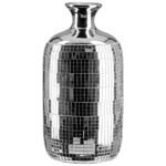 Βάζο Κολάρο 'Disco' Κεραμικό Ασημί 24x11.5cm - Image 2