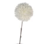 Αφρώδες Λουλούδι 'Pitopia' Τεχνητό Αφρώδες Λευκό 74x13cm - Image 2