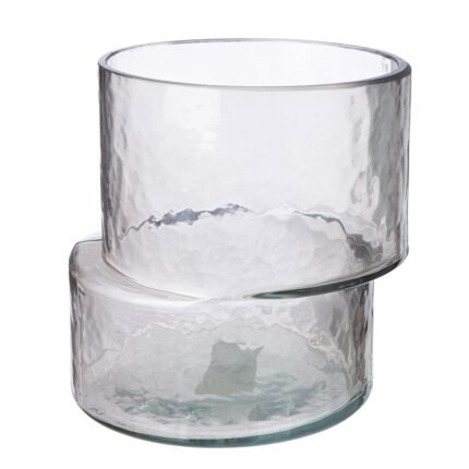 Βρες το Βάζο 'Levels' Γυαλί Γκρι 14.5x16.5x16.5cm σε μοναδική τιμή στο clickforshop.gr