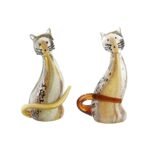 Βρες το Glasart Φιγούρα Cat Γυάλινο Brown Orange PU Pcs. Assorted 10x6x18cm σε μοναδική τιμή στο clickforshop.gr