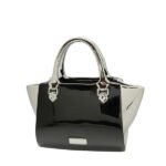 Βρες το Βάζο Handbag "Milan" Κεραμικό Μαύρο PU 28x13x25cm σε μοναδική τιμή στο clickforshop.gr