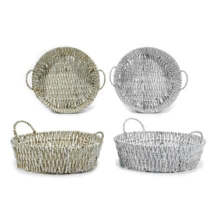 Βρες το Καλάθι Στρογγυλό Φ36cm Σε 2 Χρώματα σε μοναδική τιμή στο clickforshop.gr