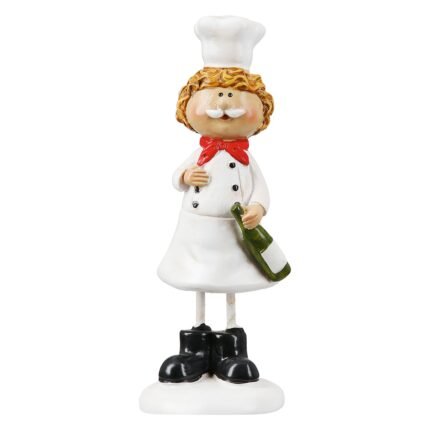 Βρες το Φιγούρα Cook "Star Chef" Πολυρεζίνη Λευκό PU Pcs. Assorted 4.5x4.5x13cm σε μοναδική τιμή στο clickforshop.gr