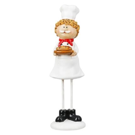 Βρες το Φιγούρα Cook "Star Chef" Πολυρεζίνη Λευκό PU Pcs. Assorted 6x5x20cm σε μοναδική τιμή στο clickforshop.gr