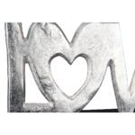 Διακοσμητικό ArteLibre 'Love' Σε Βάση Ασημί/Μαύρο Αλουμίνιο/Ξύλο 28x5x14cm - Image 2