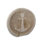 Διακοσμητικό ArteLibre Πλοίο Φυσικό Ξύλο 26x3x25cm Σε 2 Σχέδια - Image 2