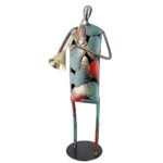 Διακοσμητικό ArteLibre Μουσικός Πολύχρωμο Μέταλλο 13x15x36.5cm Σε 2 Σχέδια - Image 2