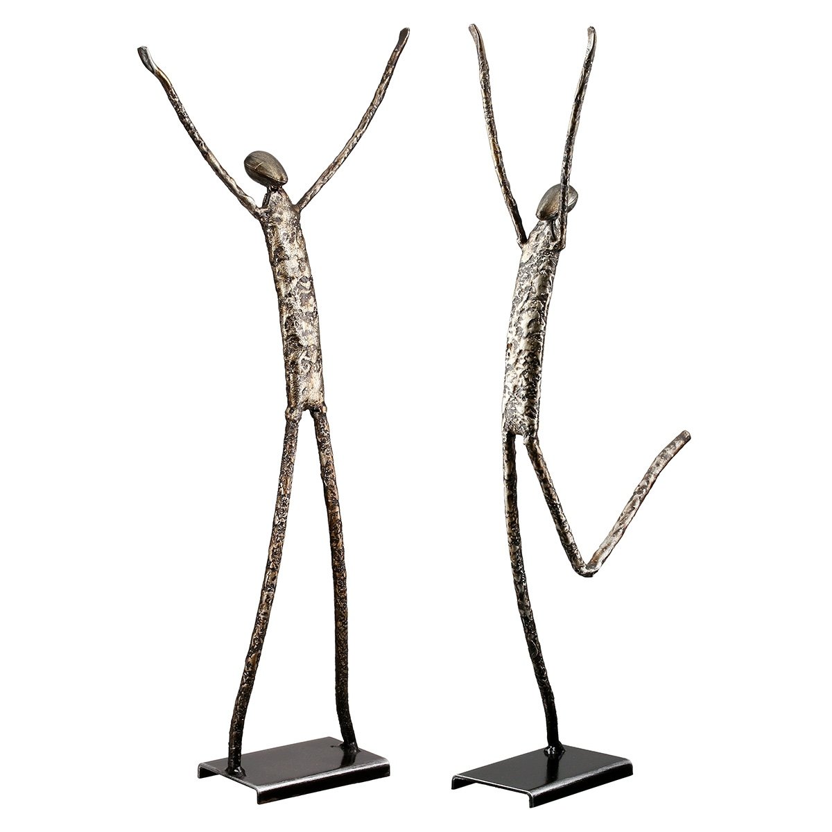 Φιγούρα Άτομο 'Emotion' Μέταλλο Ασημί 2Τμχ 5.5x17x36cm Βρες το Φιγούρα Άτομο 'Emotion' Μέταλλο Ασημί 2Τμχ 5.5x17x36cm σε μοναδική τιμή στο clickforshop.gr