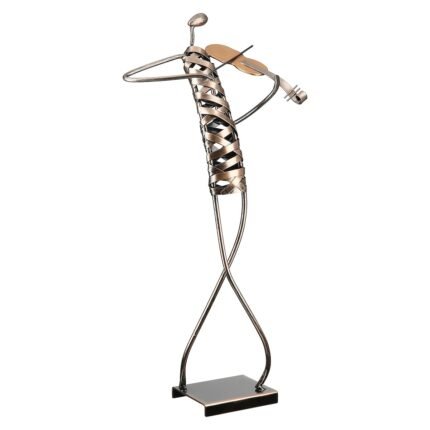 Βρες το Φιγούρα Μουσικός 'Ribbon' Μέταλλο Μπρονζέ 12x20x46cm σε μοναδική τιμή στο clickforshop.gr