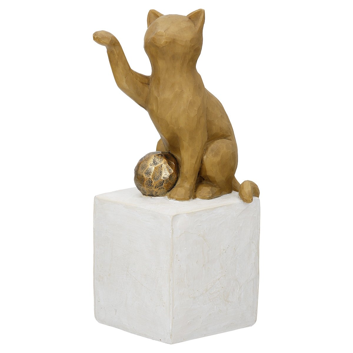 Φιγούρα Cat "Charlie" Πολυρεζίνη Brown PU 4 7.5x8.5x19.5cm Βρες το Φιγούρα Cat "Charlie" Πολυρεζίνη Brown PU 4 7.5x8.5x19.5cm σε μοναδική τιμή στο clickforshop.gr
