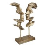 Βρες το Διακοσμητικό ArteLibre Πρόσωπα Χρυσό Polyresin 22.5x7.5x31cm σε μοναδική τιμή στο clickforshop.gr