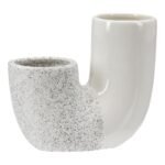 Βρες το Βάζο 'Poppy' Κεραμικό Λευκό 6.5x14.5x12.5cm σε μοναδική τιμή στο clickforshop.gr