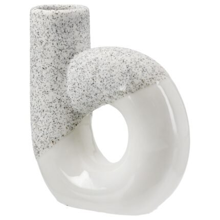 Βρες το Διάτρητο Βάζο 'Poppy' Κεραμικό Λευκό 5x14x15cm σε μοναδική τιμή στο clickforshop.gr