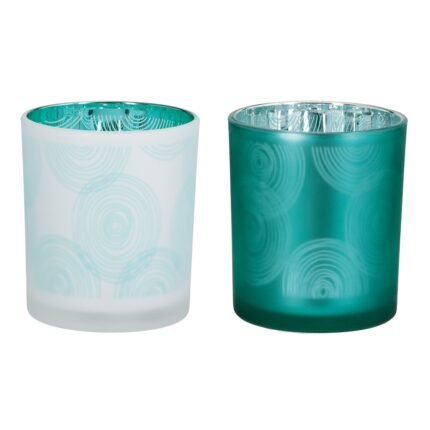 Βρες το Φανάρι Γυάλινα Σκεύη Πράσινο Λευκό 2 2 Ποικιλία D9X10Cm D9X10Cm σε μοναδική τιμή στο clickforshop.gr