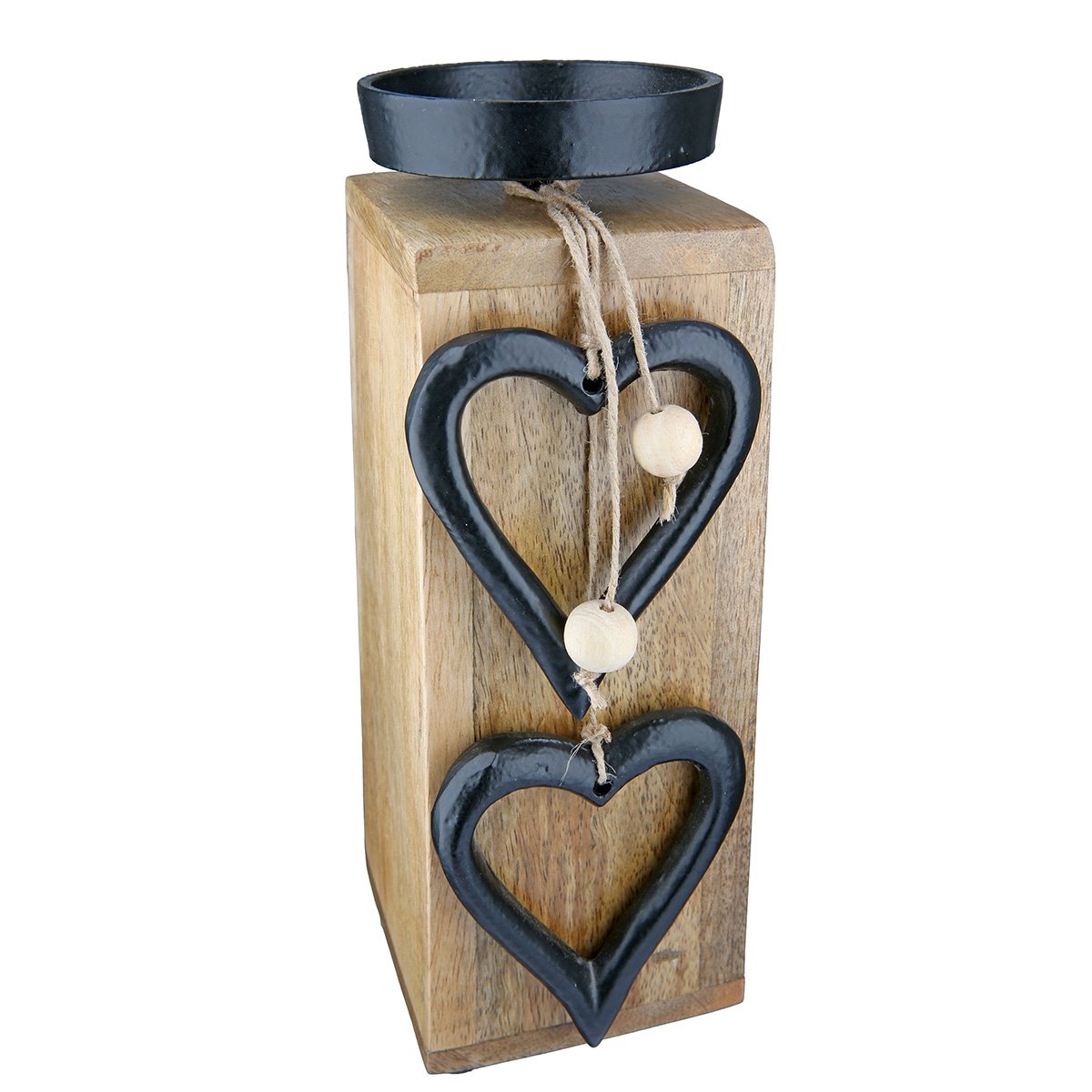 Κηροπήγιο 'Hangin Heart' Μοτίβο Καρδιά Ξύλο Εκρού 8x8x22cm Βρες το Κηροπήγιο 'Hangin Heart' Μοτίβο Καρδιά Ξύλο Εκρού 8x8x22cm σε μοναδική τιμή στο clickforshop.gr