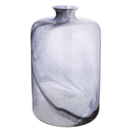 Βρες το Βάζο γιακά "Fumo" Γυάλινα Σκεύη Μαύρο Λευκό D195X32Cm D195X32Cm σε μοναδική τιμή στο clickforshop.gr