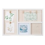 Βρες το Photo Θήκη Rectangular "Imago" Acrilic Mdf Ecru Λευκό PU 48x3x32cm σε μοναδική τιμή στο clickforshop.gr