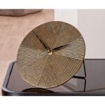 Βρες το Floor/Table Ρολόι "Rapa" Αλουμίνιο Μπρούντζινο PU L. 155 cm D. 205 cm σε μοναδική τιμή στο clickforshop.gr