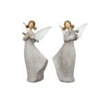 Φιγούρα Άγγελος ArteLibre Γκρι Polyresin 10x6x17cm Σε 2 Σχέδια - Image 2