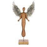 Βρες το Φιγούρα Άγγελοι 'Diana' Ξύλο Μάνγκο Εκρού 7x19x36.5cm σε μοναδική τιμή στο clickforshop.gr