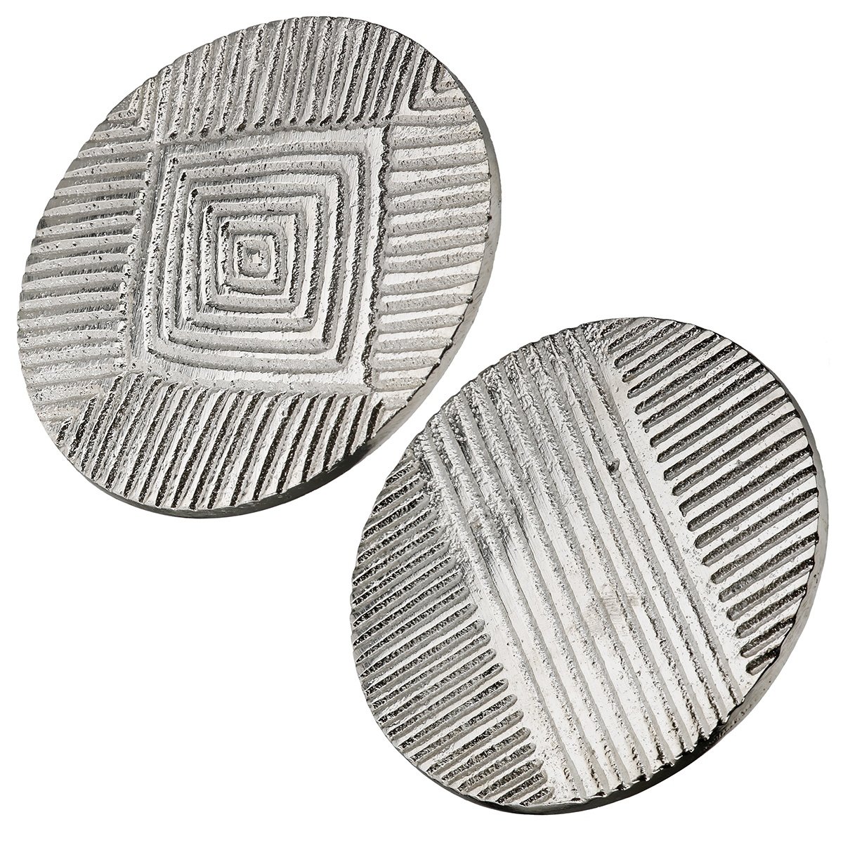 Σουβέρ Στρογγυλό 'Tratto' Αλουμίνιο Ασημί 2Τμχ D. 11cm Βρες το Σουβέρ Στρογγυλό 'Tratto' Αλουμίνιο Ασημί 2Τμχ D. 11cm σε μοναδική τιμή στο clickforshop.gr