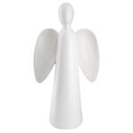 Βρες το Φιγούρα Άγγελοι 'Barbara' Κεραμικό Λευκό 7x13x24cm σε μοναδική τιμή στο clickforshop.gr