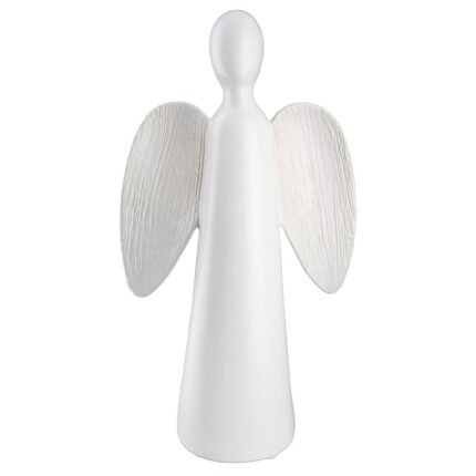 Βρες το Φιγούρα Άγγελοι 'Barbara' Κεραμικό Λευκό 7x13x24cm σε μοναδική τιμή στο clickforshop.gr