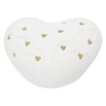 Διακοσμητικό Αντικείμενο (Led) Καρδιά Πορσελάνη Λευκό 16X14X8Cm 16X14X8Cm - Image 2