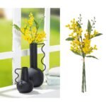 Μπουκέτο Μιμόζα ArteLibre Τεχνητό Κίτρινο 14x33cm - Image 2
