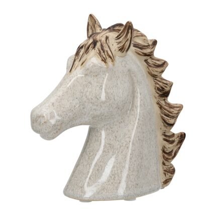 Βρες το Sculpture Horse Ceramic Beige 14X6X14Cm 14X6X14Cm σε μοναδική τιμή στο clickforshop.gr