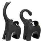 Βρες το Sculpture Elephant Ceramic Black 2 Assorted 9X6X17Cm 9X6X17Cm σε μοναδική τιμή στο clickforshop.gr
