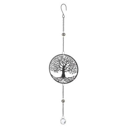 Βρες το Κρεμάστρα Round Tree Of Life Motif Metal Black 15X3X58Cm 15X3X58Cm σε μοναδική τιμή στο clickforshop.gr