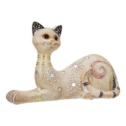 Βρες το Figure Cat Synthetic Resin Ανοιχτό καφέ 21X8X12Cm 21X8X12Cm σε μοναδική τιμή στο clickforshop.gr