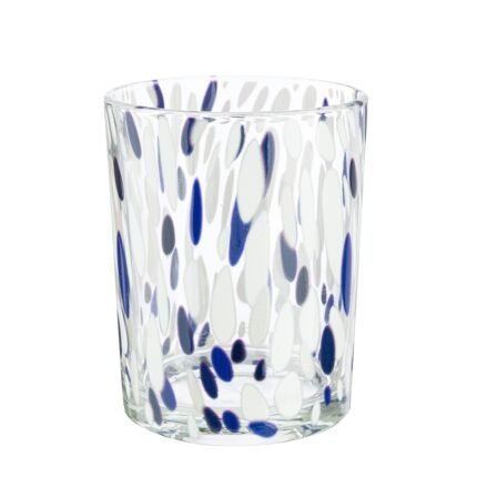 Βρες το Φανάρι Κυλινδρικά Γυάλινα Σκεύη Μπλε Διαφανές Λευκό D10X13Cm D10X13Cm σε μοναδική τιμή στο clickforshop.gr
