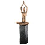 Βρες το Γλυπτική Γυναικεία Συνθετική Ρητίνη Χάλκινο Χρώμα 11X7X35Cm 11X7X35Cm σε μοναδική τιμή στο clickforshop.gr