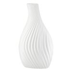 Βάζο Οργανικό Κεραμικό Λευκό 16X8X29Cm 16X8X29Cm - Image 2