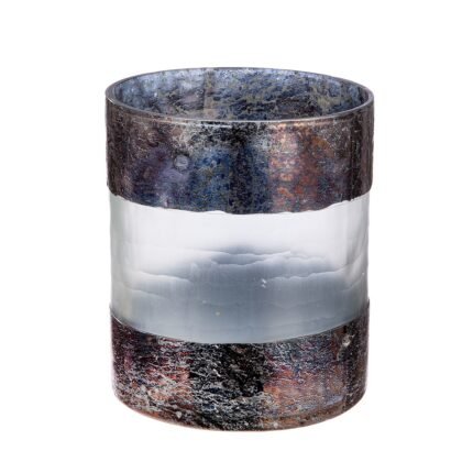 Βρες το Ανεμοφωτιστικό Κυλινδρικό 'Ramon' Γυαλί Καφέ 15x13cm σε μοναδική τιμή στο clickforshop.gr