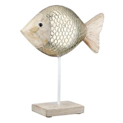 Βρες το Stand Relief Fish Mango Wood Φυσικά Χρώματα 21X7X25Cm 21X7X25Cm σε μοναδική τιμή στο clickforshop.gr