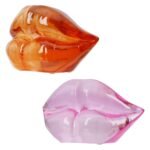 Διακοσμητικό Αντικείμενο Στόμα Ακρυλικό Πορτοκαλί Ροζ 2 Ποικιλία 17X7X10Cm 17X7X10Cm - Image 2
