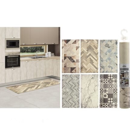 Βρες το Χαλί Πολύχρωμο PVC 170x50x0.4cm Σε 6 Σχέδια σε μοναδική τιμή στο clickforshop.gr