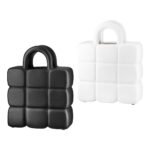 Βάζο Κεραμικό Μαύρο Λευκό 2 Ποικιλία 15X5X19Cm 15X5X19Cm - Image 2